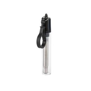 Conjunto de Canudo em Aço Inox e Escova de Limpeza