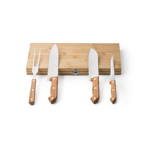 Kit Churrasco em Caixa Bambu