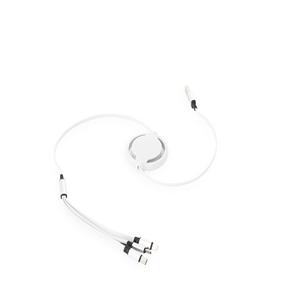 Cabo USB Retrátil 3 em 1