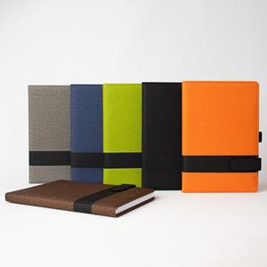 Caderneta em PU 21 x 14 com Pauta