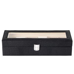 Porta-Relógios com 6 Divisórias